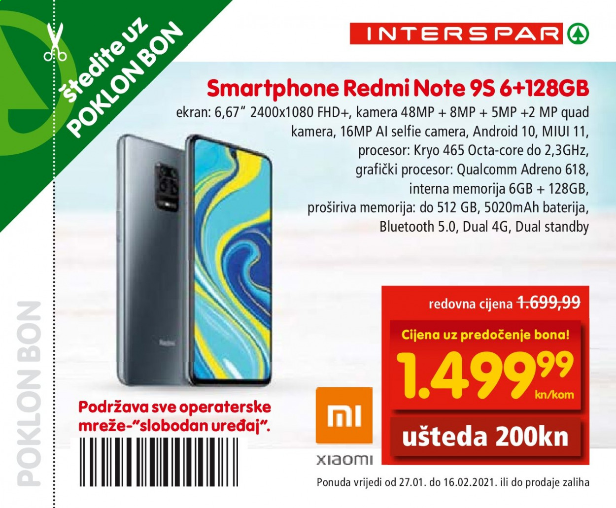 INTERSPAR katalog - 27.01.2021. - 16.02.2021. Stranica 39