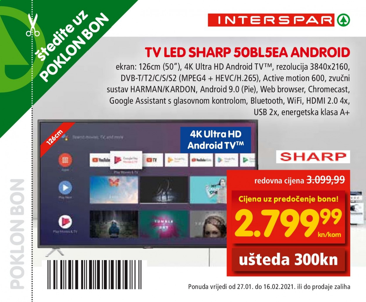 INTERSPAR katalog - 27.01.2021. - 16.02.2021. Stranica 43