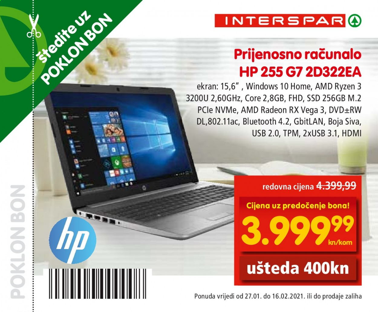 INTERSPAR katalog - 27.01.2021. - 16.02.2021. Stranica 45