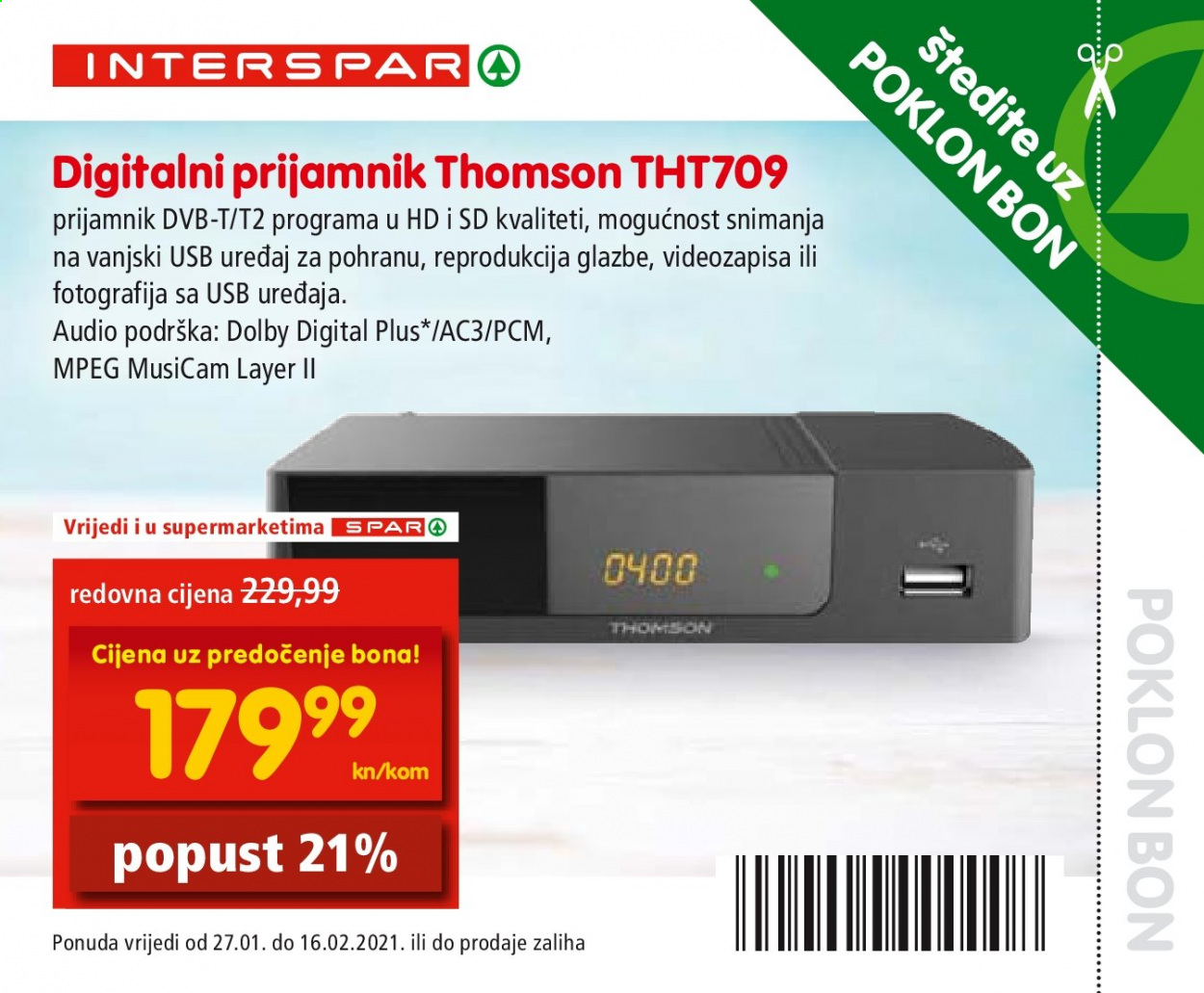 INTERSPAR katalog - 27.01.2021. - 16.02.2021. Stranica 46