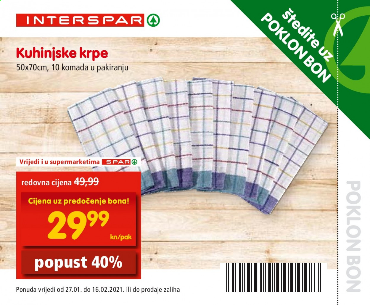 INTERSPAR katalog - 27.01.2021. - 16.02.2021. Stranica 52