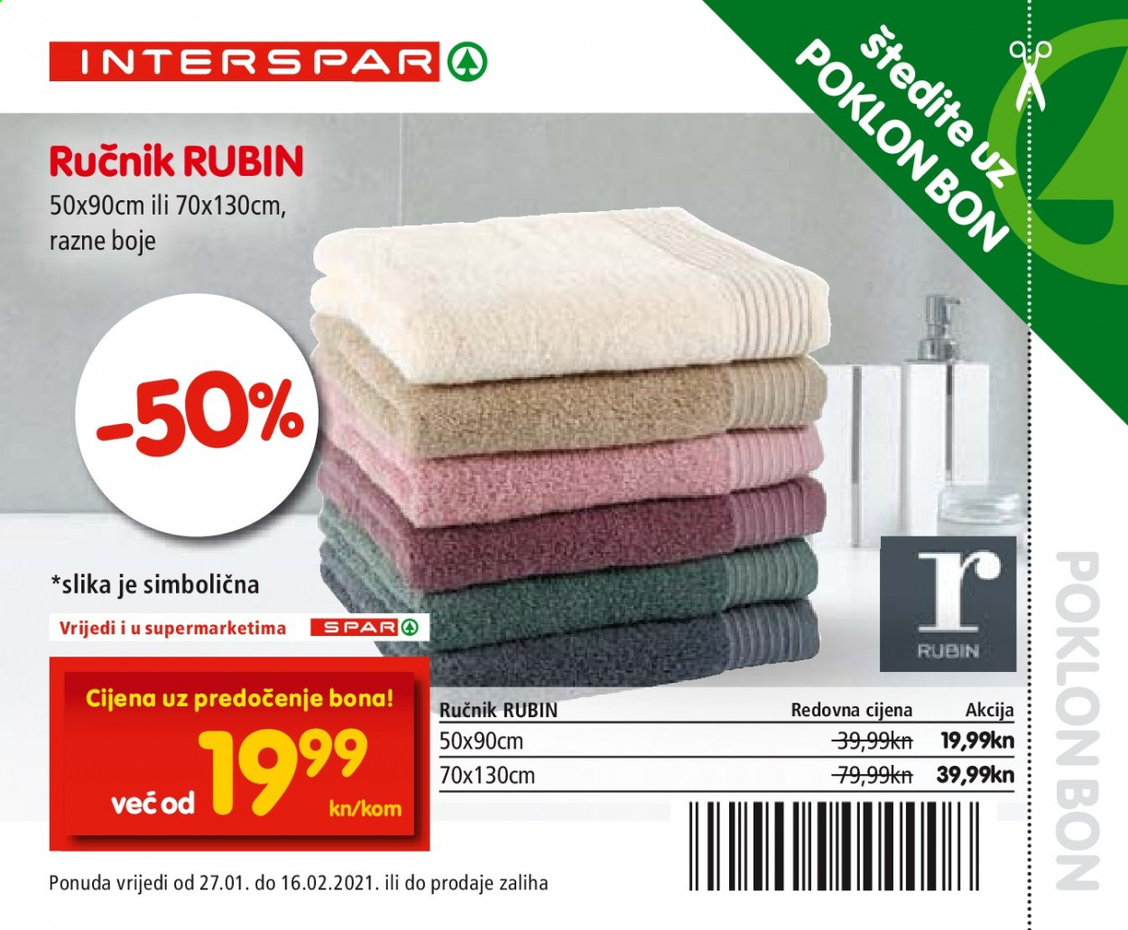 INTERSPAR katalog - 27.01.2021. - 16.02.2021. Stranica 56