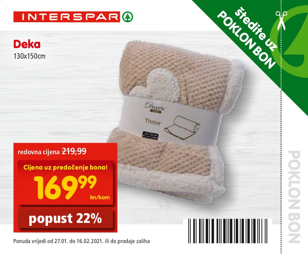 INTERSPAR katalog - 27.01.2021. - 16.02.2021. Stranica 62