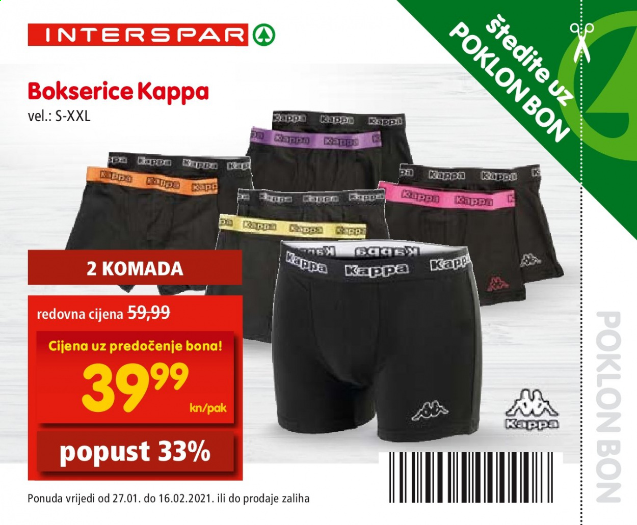 INTERSPAR katalog - 27.01.2021. - 16.02.2021. Stranica 64