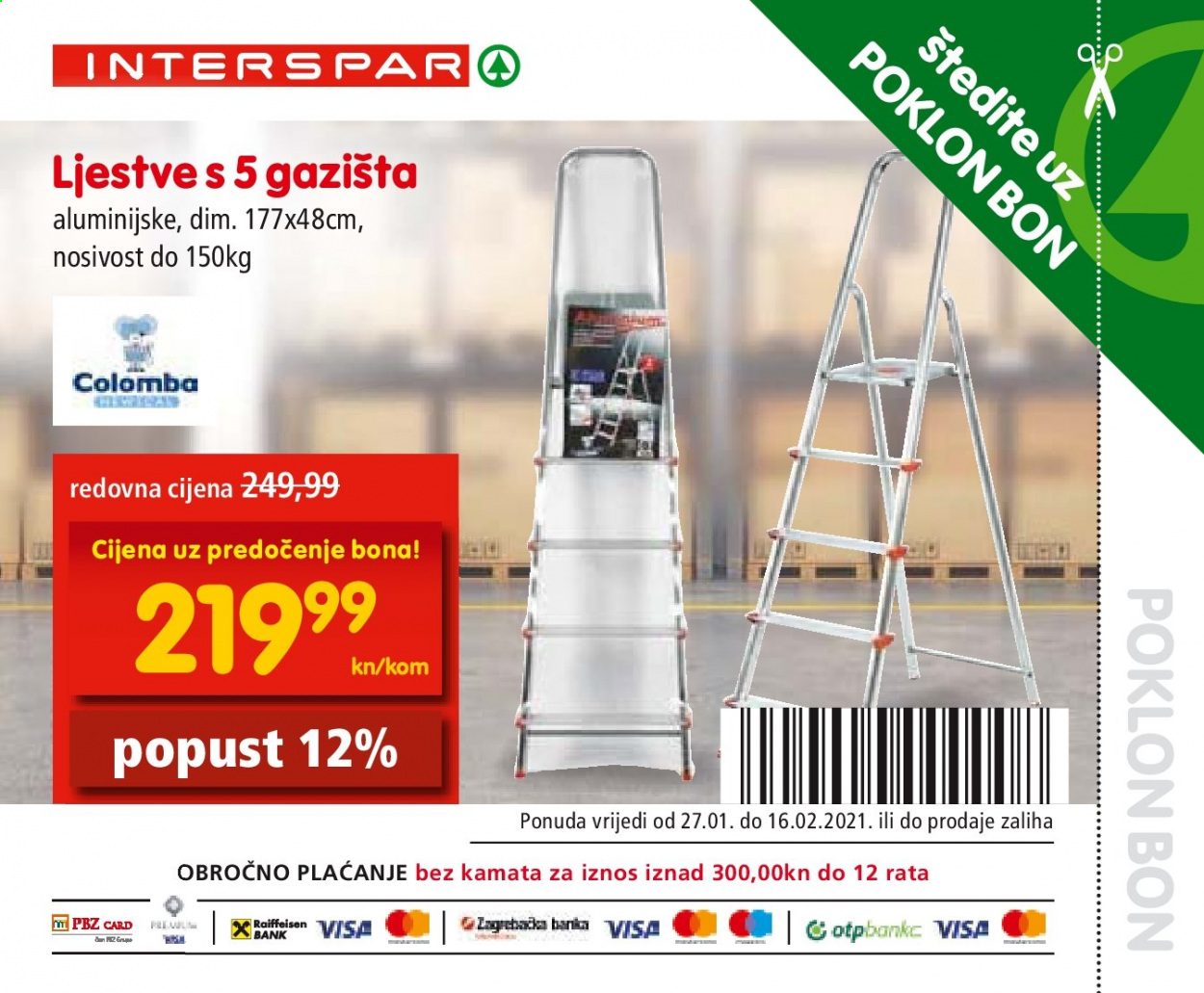 INTERSPAR katalog - 27.01.2021. - 16.02.2021. Stranica 80
