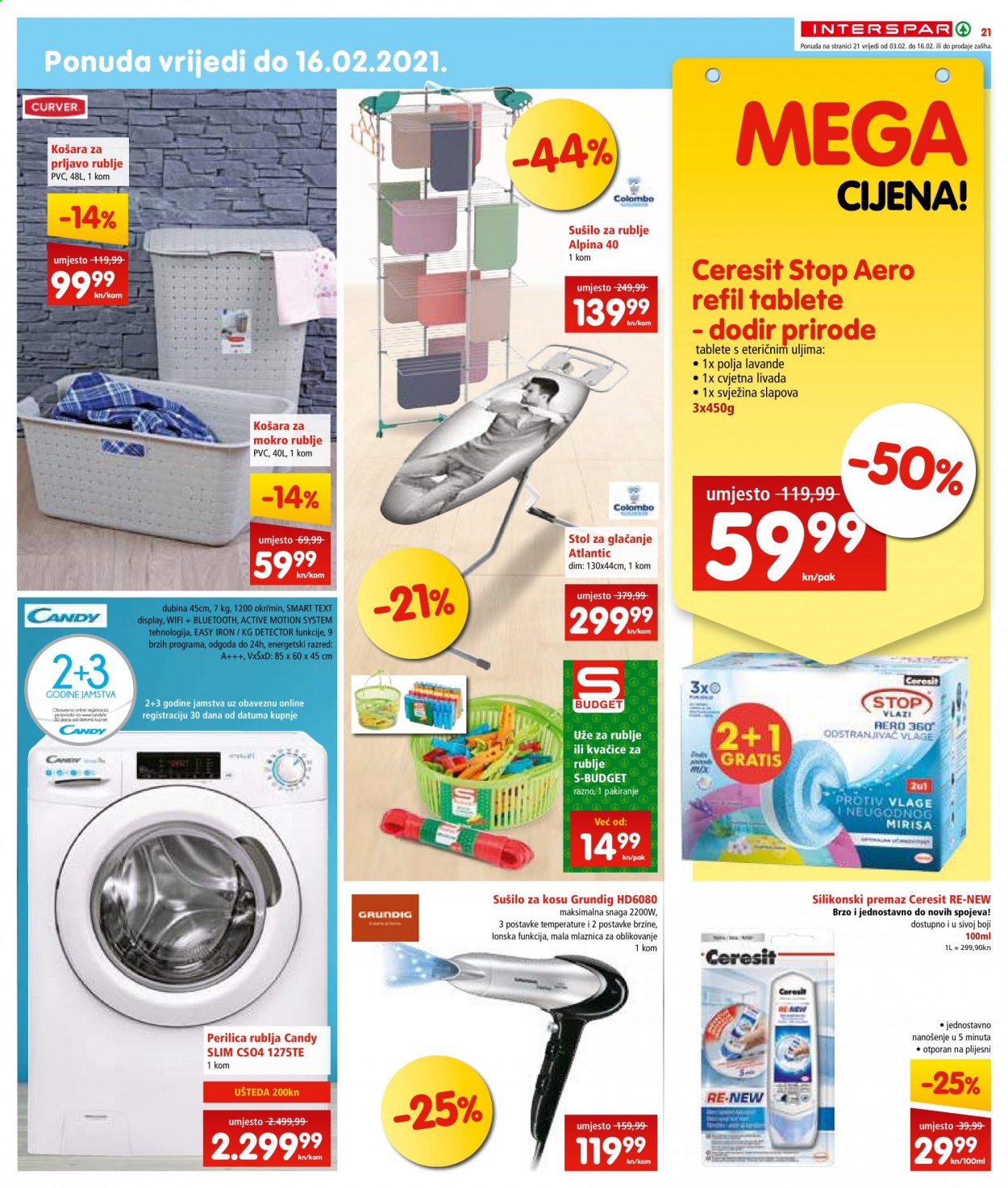 INTERSPAR katalog - 03.02.2021. - 09.02.2021. Stranica 21