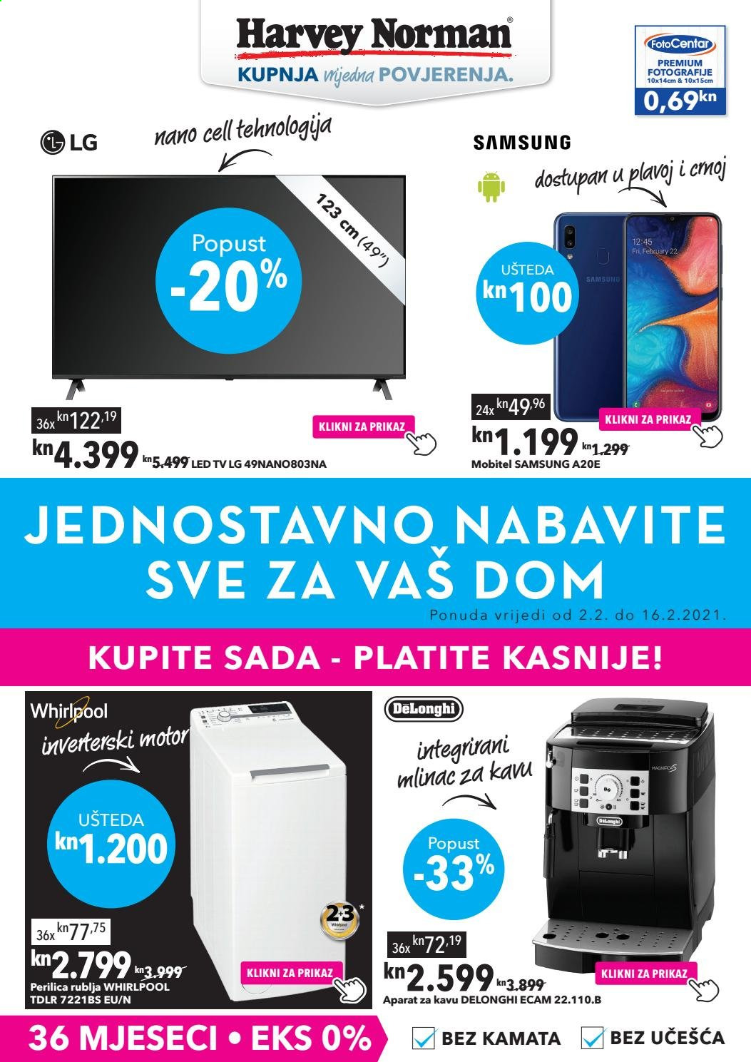 Harvey Norman katalog - 02.02.2021. - 16.02.2021. Stranica 1