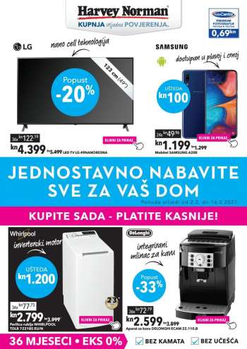 Harvey Norman katalog - 02.02.2021. - 16.02.2021.