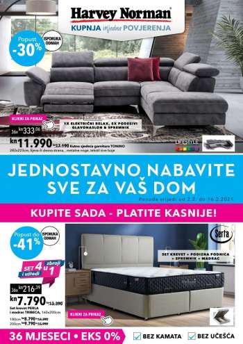 Harvey Norman katalog - 02.02.2021. - 16.02.2021.