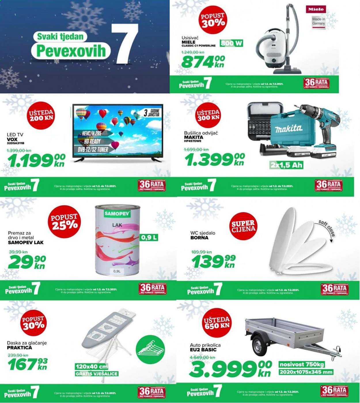 Pevex katalog - 01.02.2021. - 07.02.2021. Stranica 1