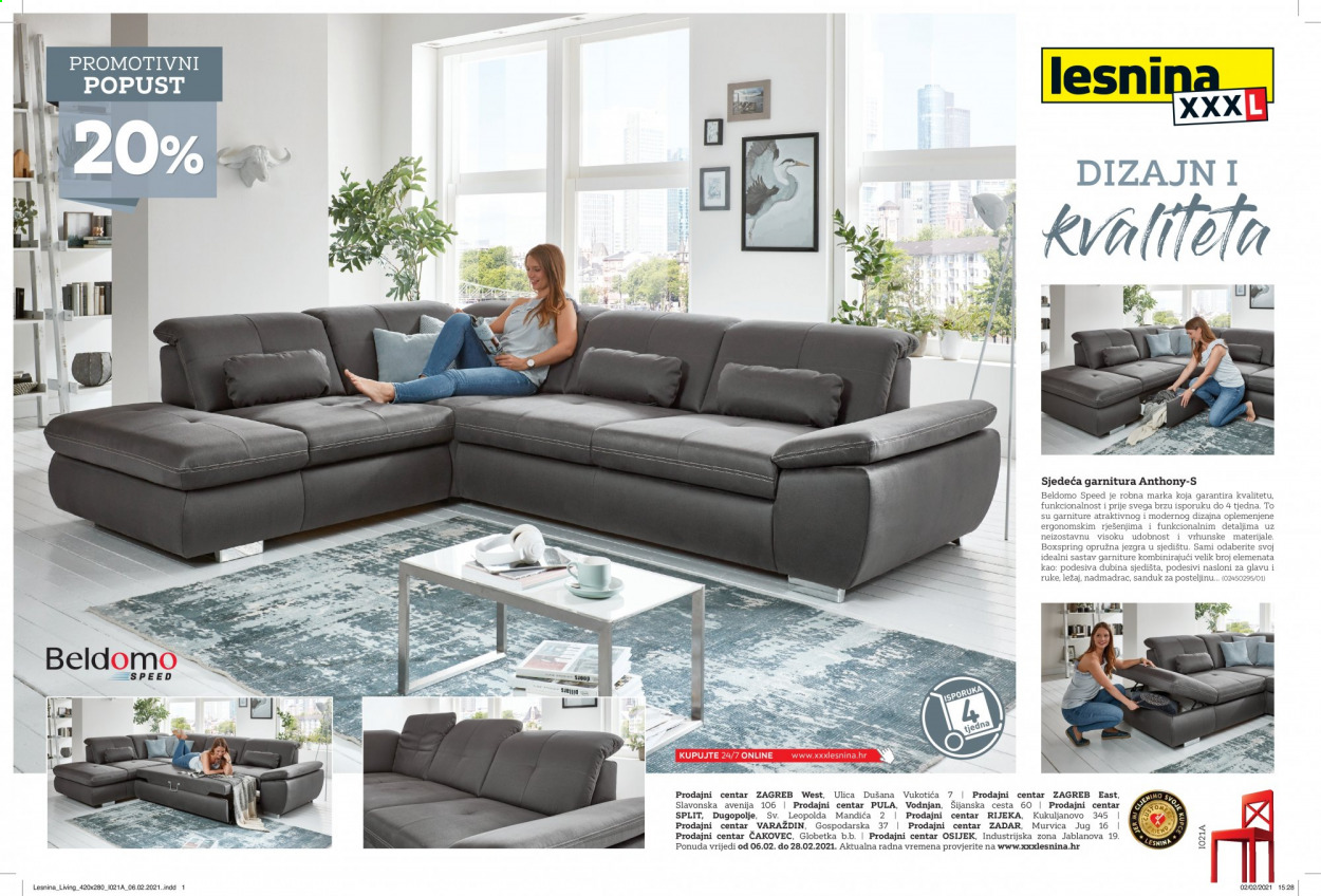 Lesnina katalog - 06.02.2021. - 28.02.2021. Stranica 1