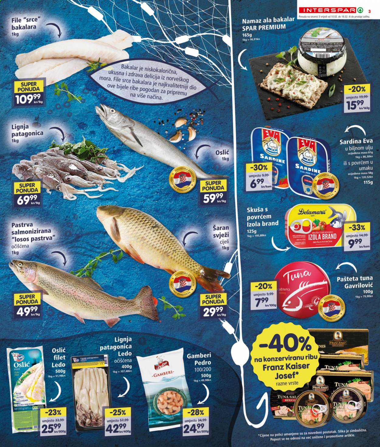 INTERSPAR katalog - 10.02.2021. - 16.02.2021. Stranica 3
