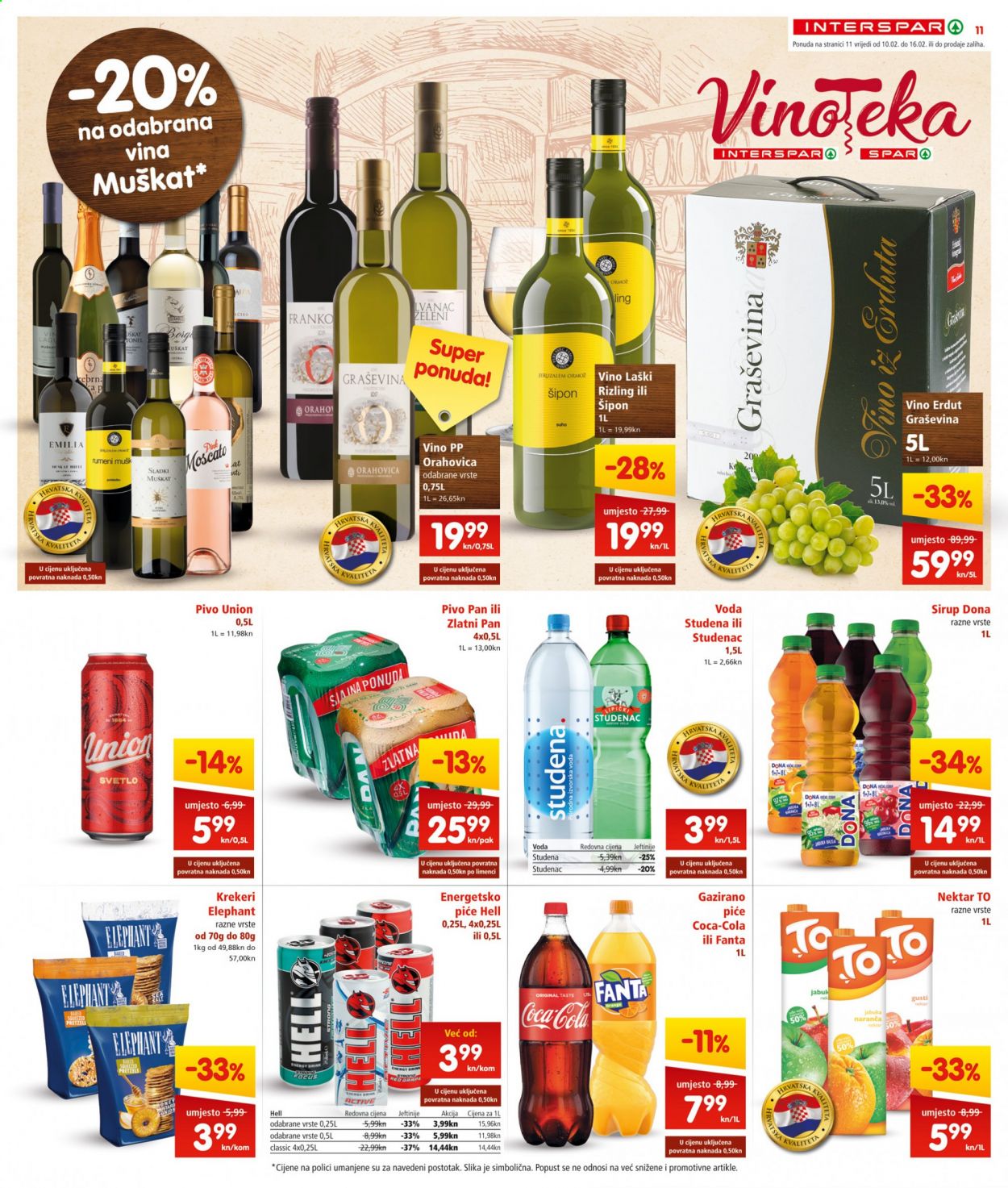 INTERSPAR katalog - 10.02.2021. - 16.02.2021. Stranica 11