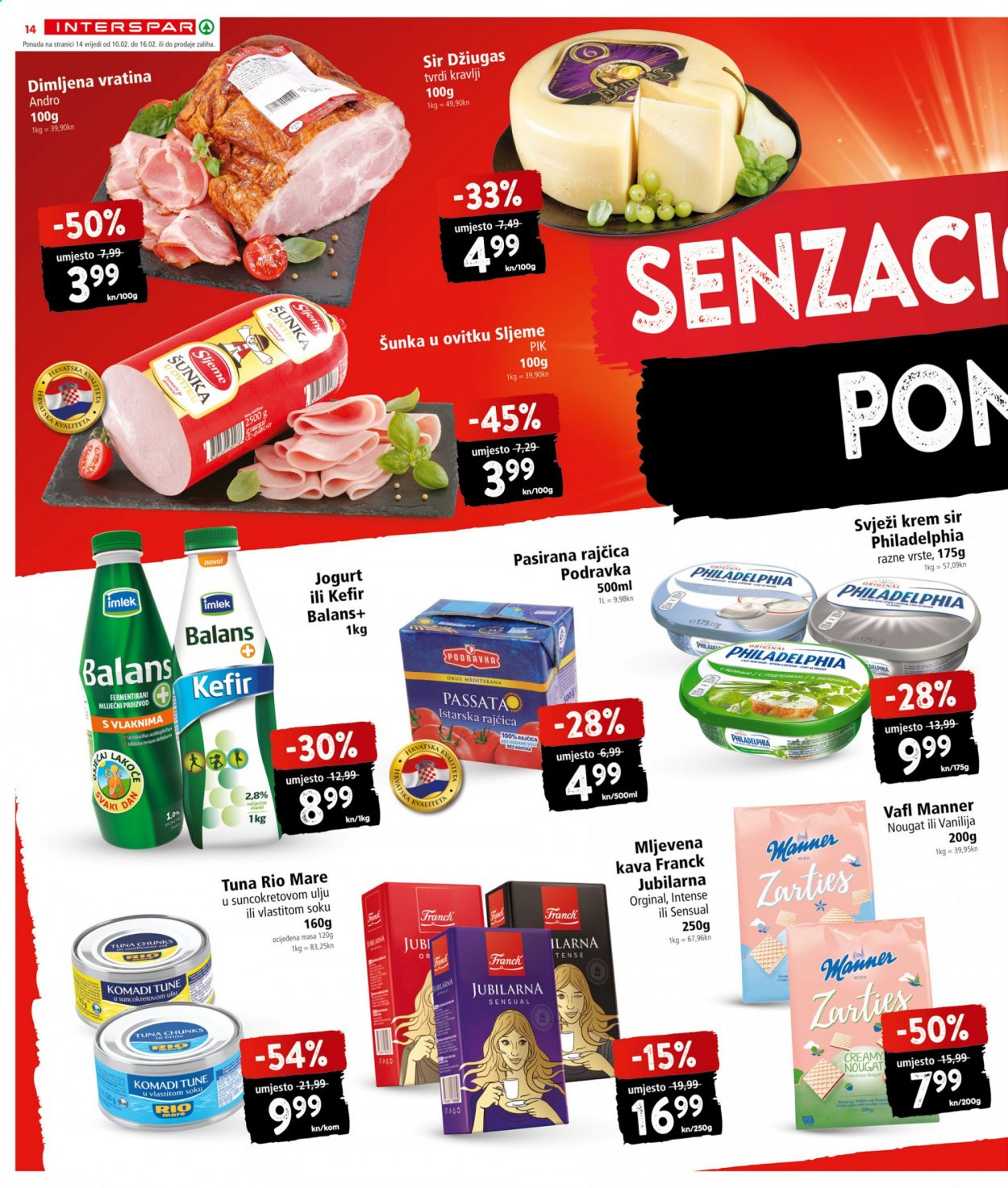 INTERSPAR katalog - 10.02.2021. - 16.02.2021. Stranica 14