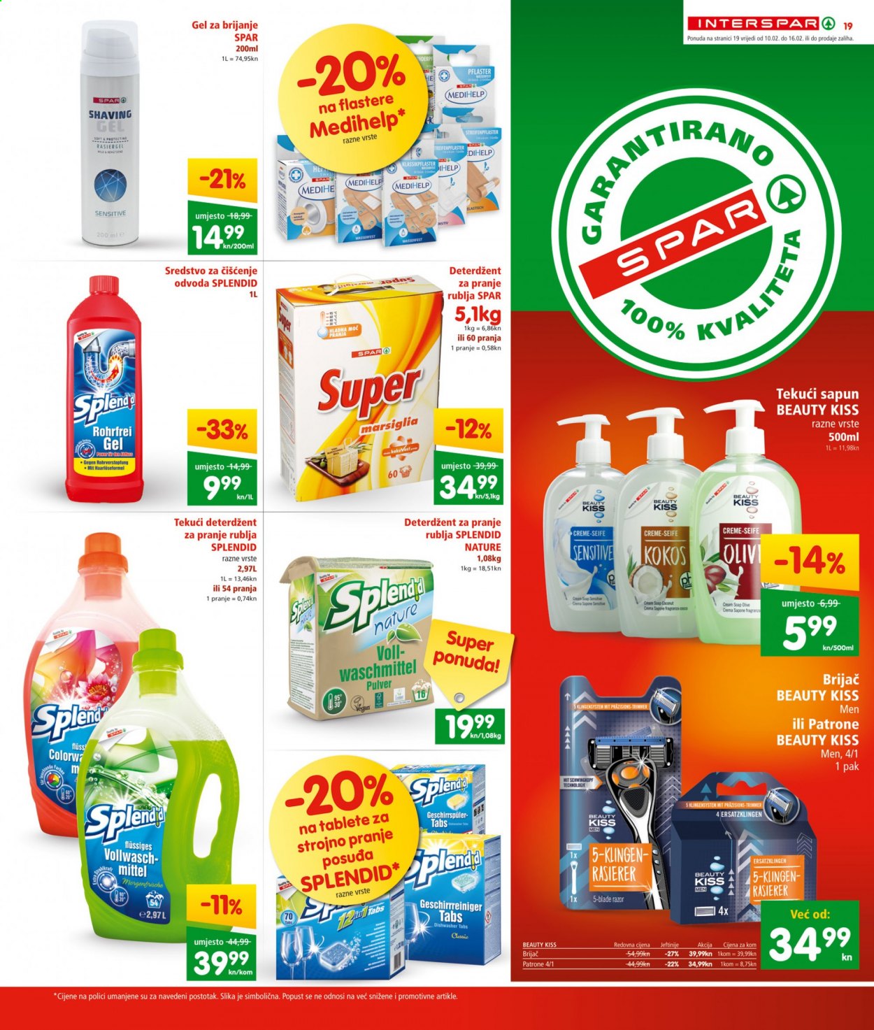 INTERSPAR katalog - 10.02.2021. - 16.02.2021. Stranica 19
