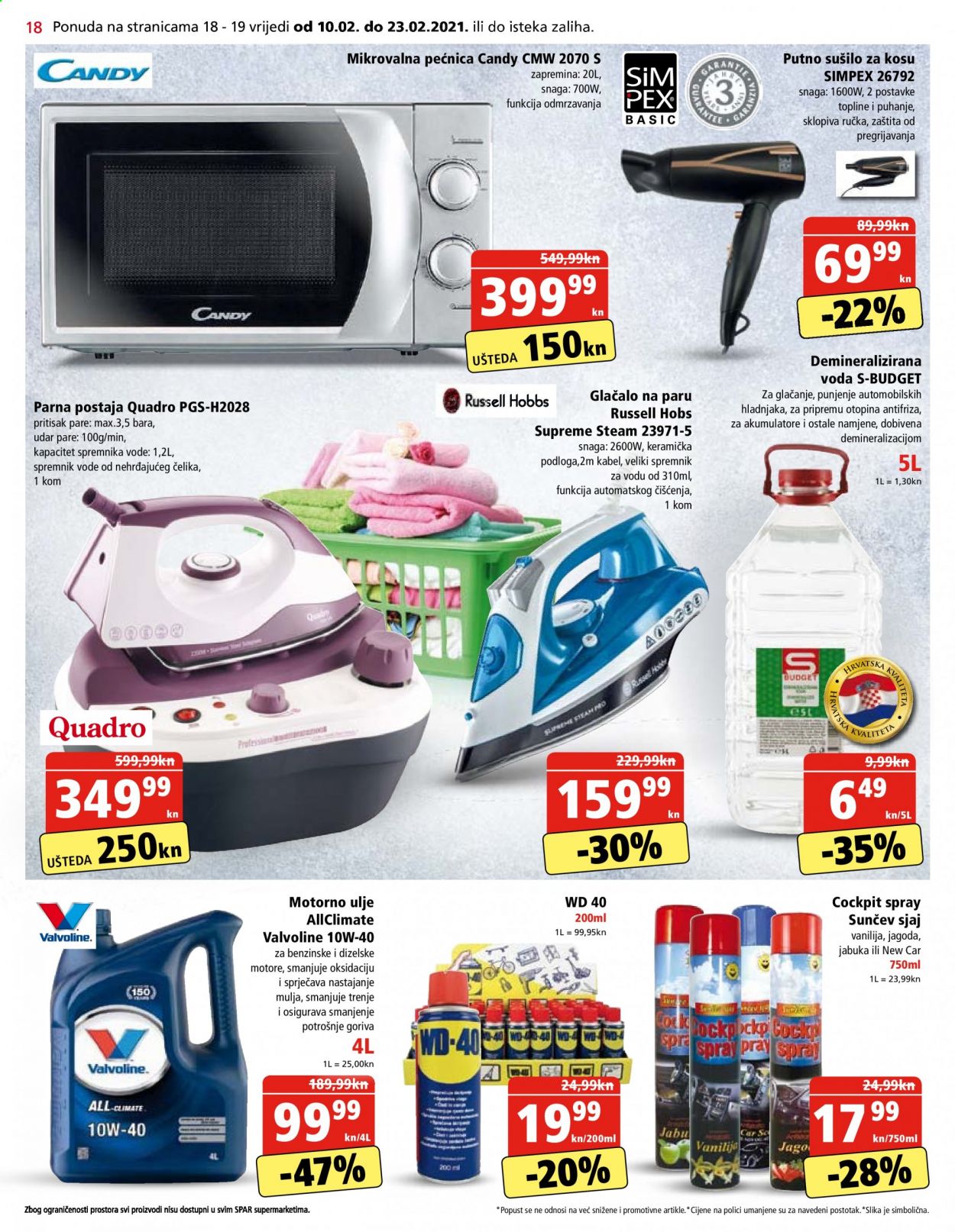 SPAR katalog - 10.02.2021. - 16.02.2021. Stranica 18