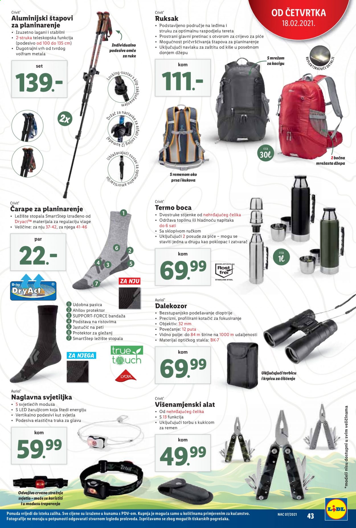Lidl katalog - 15.02.2021. - 21.02.2021. Stranica 43