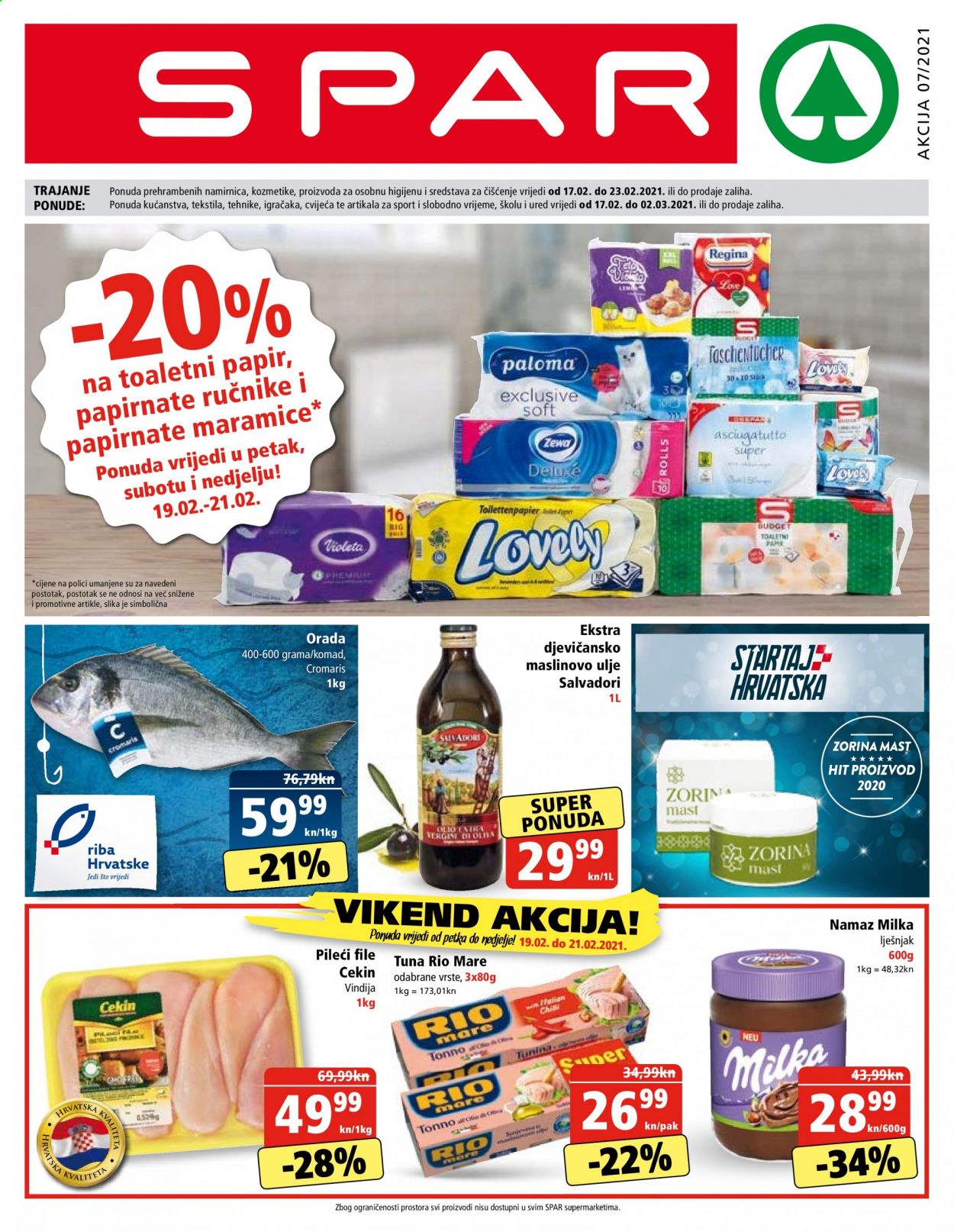 SPAR katalog - 17.02.2021. - 23.02.2021. Stranica 1