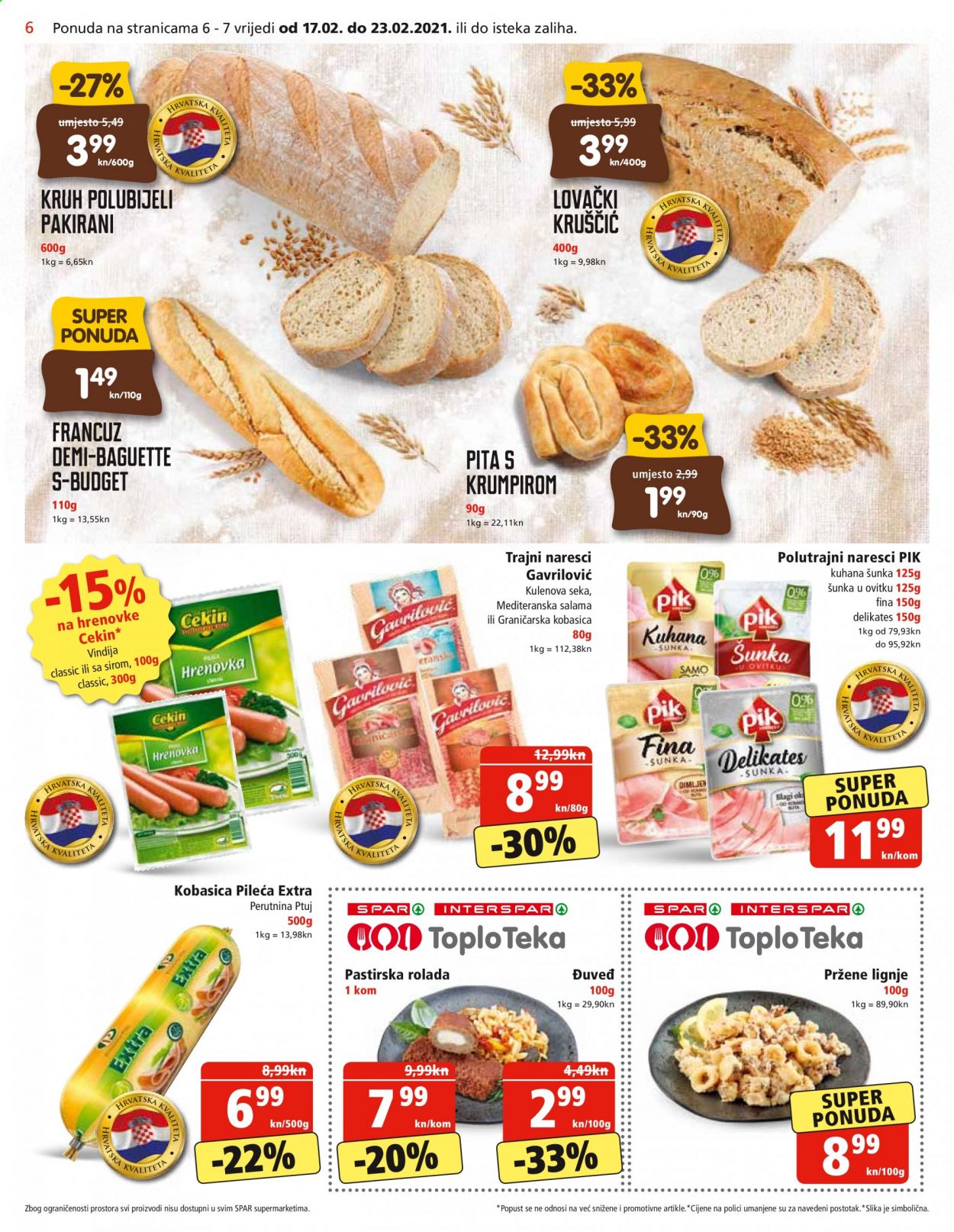 SPAR katalog - 17.02.2021. - 23.02.2021. Stranica 6