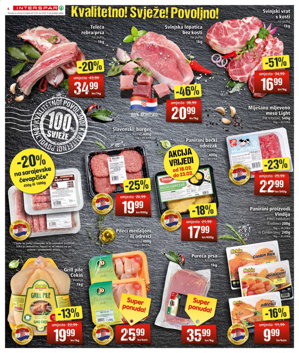 INTERSPAR katalog - 17.02.2021. - 23.02.2021. Stranica 6