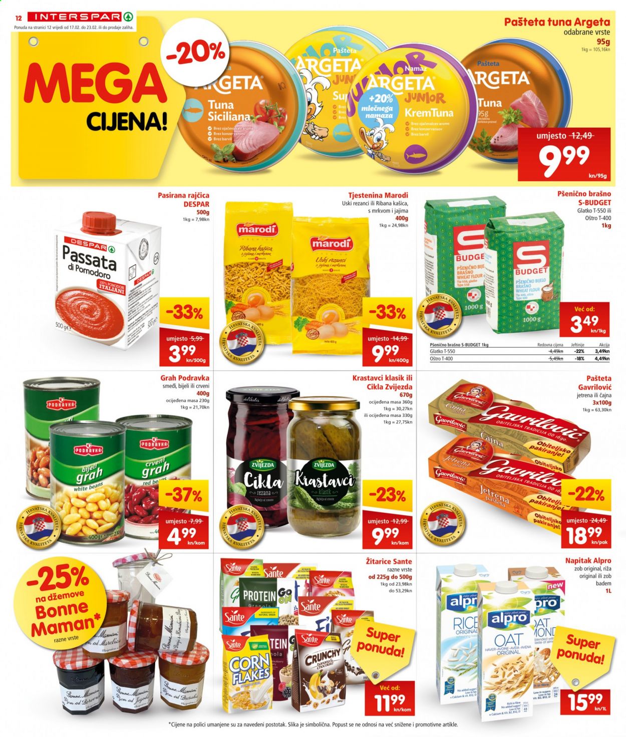INTERSPAR katalog - 17.02.2021. - 23.02.2021. Stranica 12