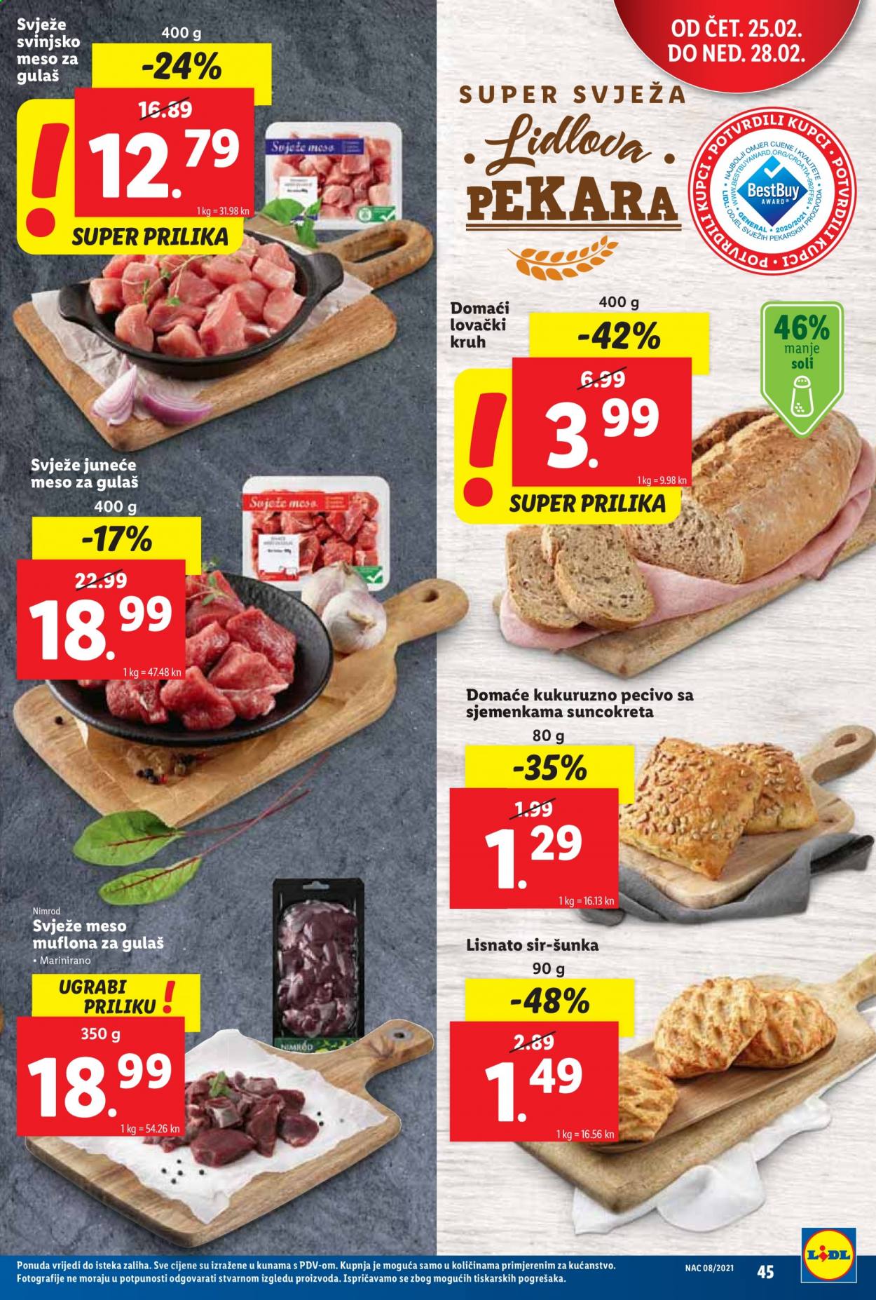 Lidl katalog - 22.02.2021. - 28.02.2021. Stranica 45