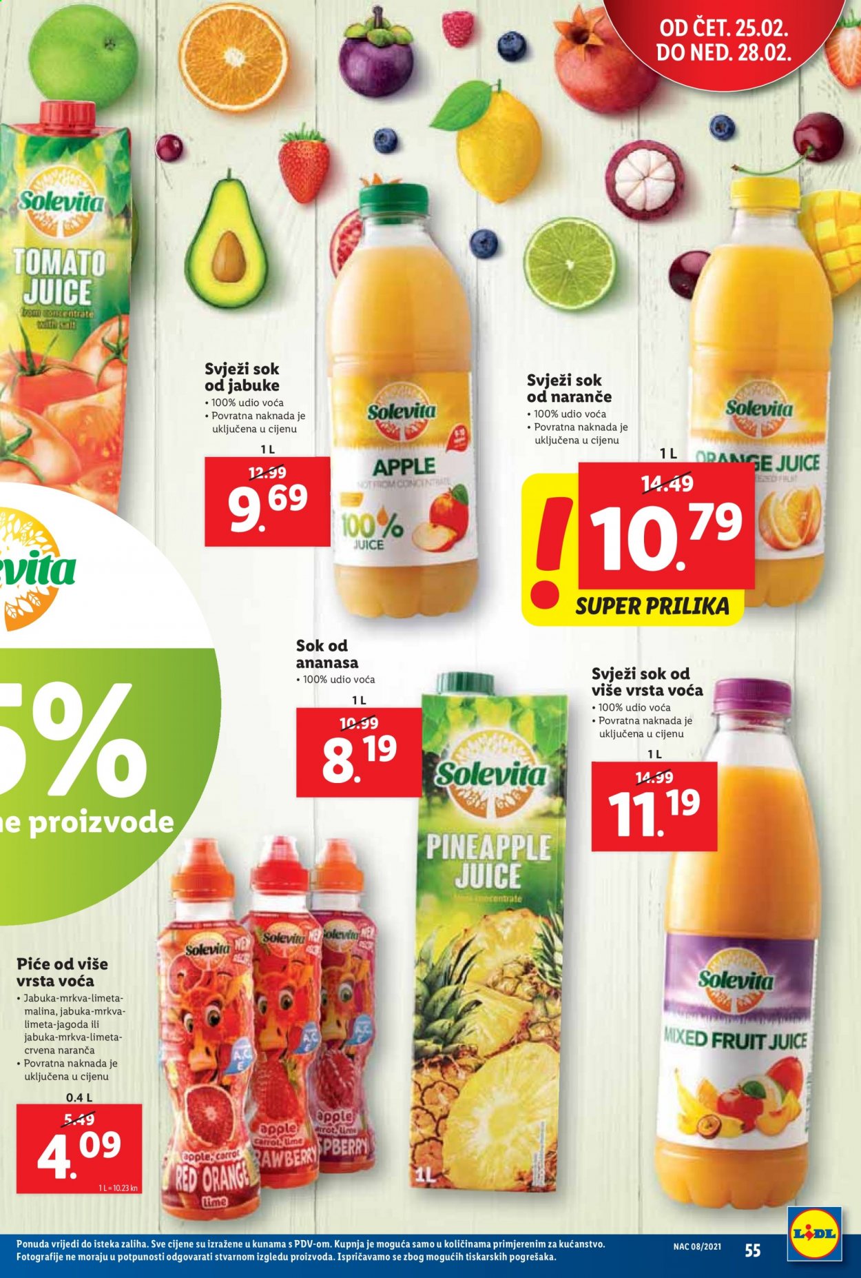 Lidl katalog - 22.02.2021. - 28.02.2021. Stranica 55