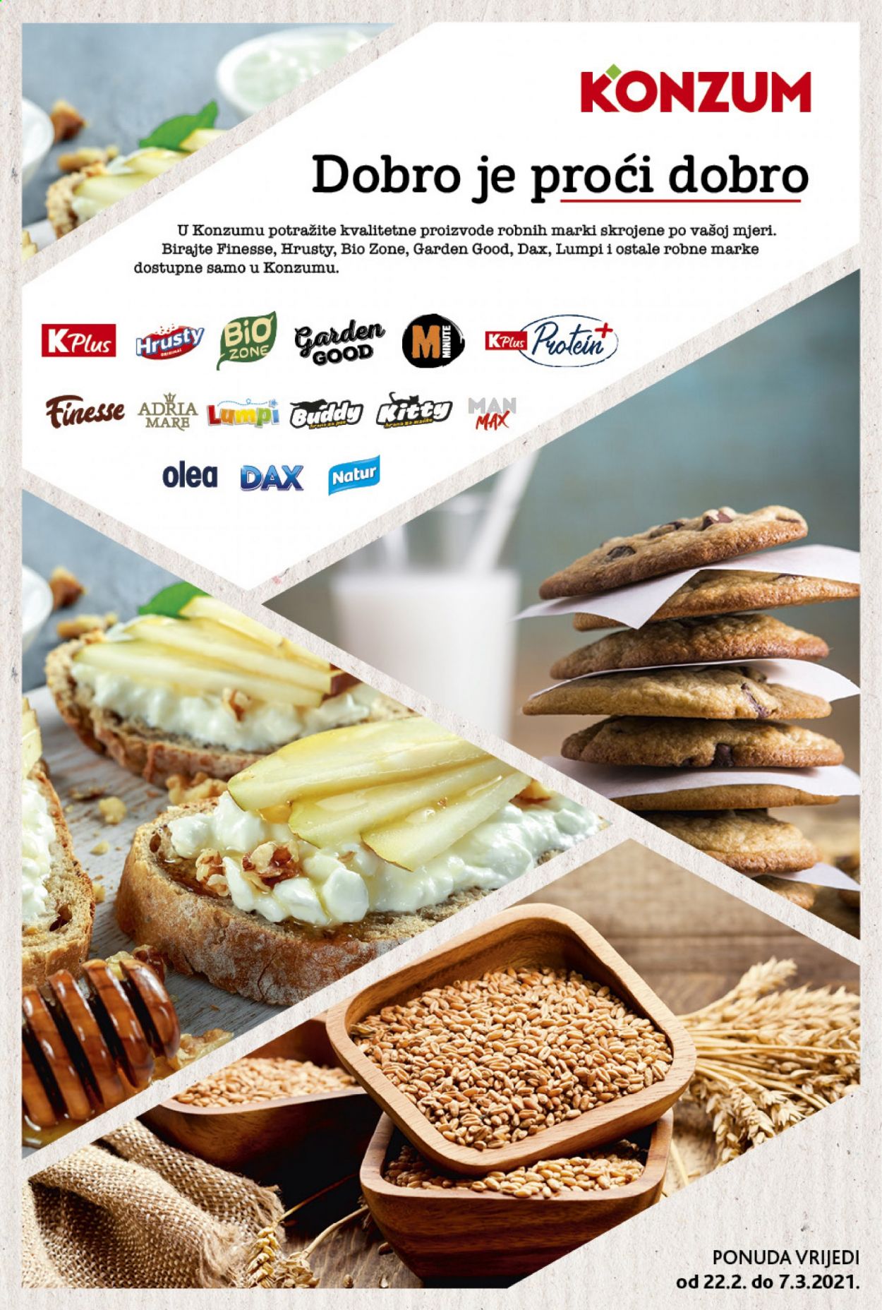 Konzum katalog - 22.02.2021. - 07.03.2021. Stranica 1