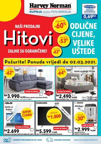 Harvey Norman katalog - 23.02.2021. - 02.03.2021.
