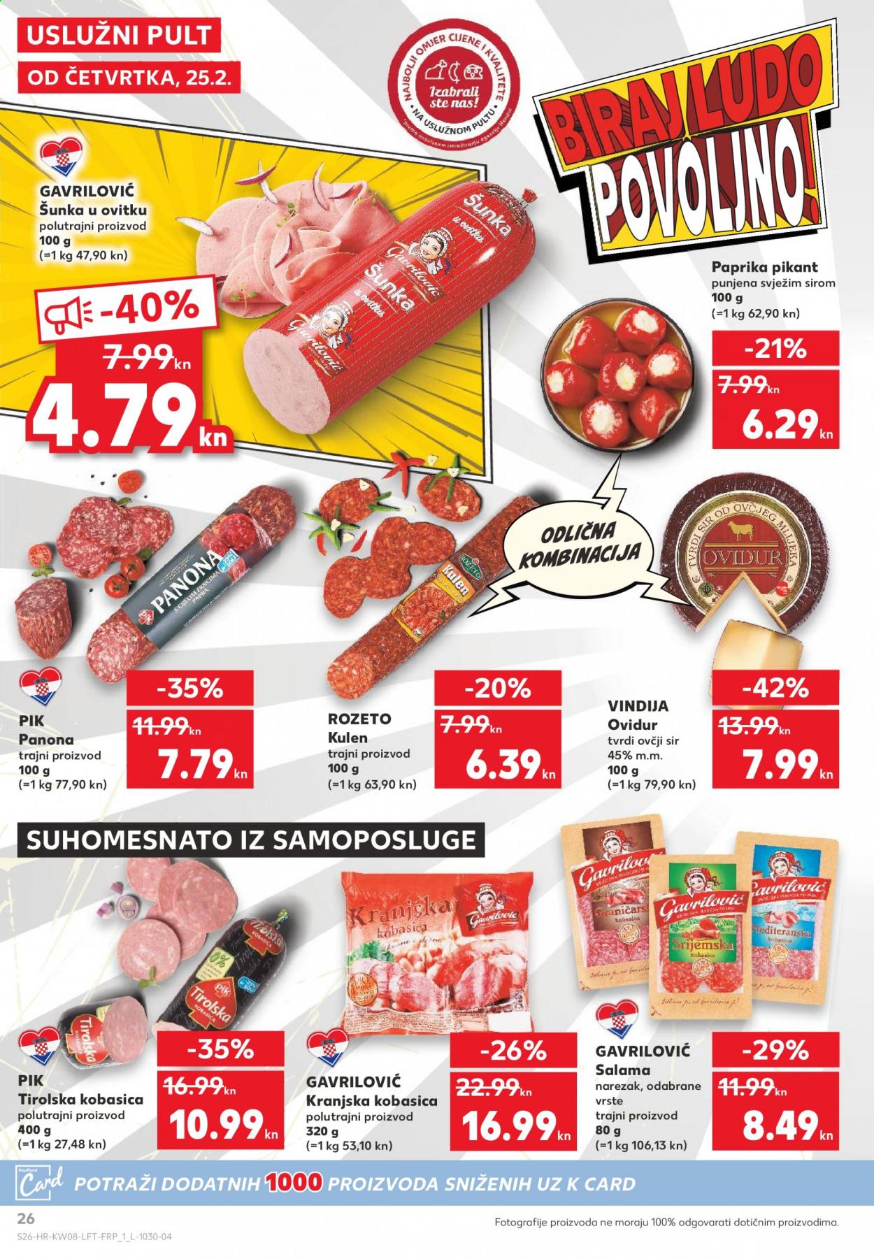 Kaufland katalog - 25.02.2021. - 03.03.2021. Stranica 26