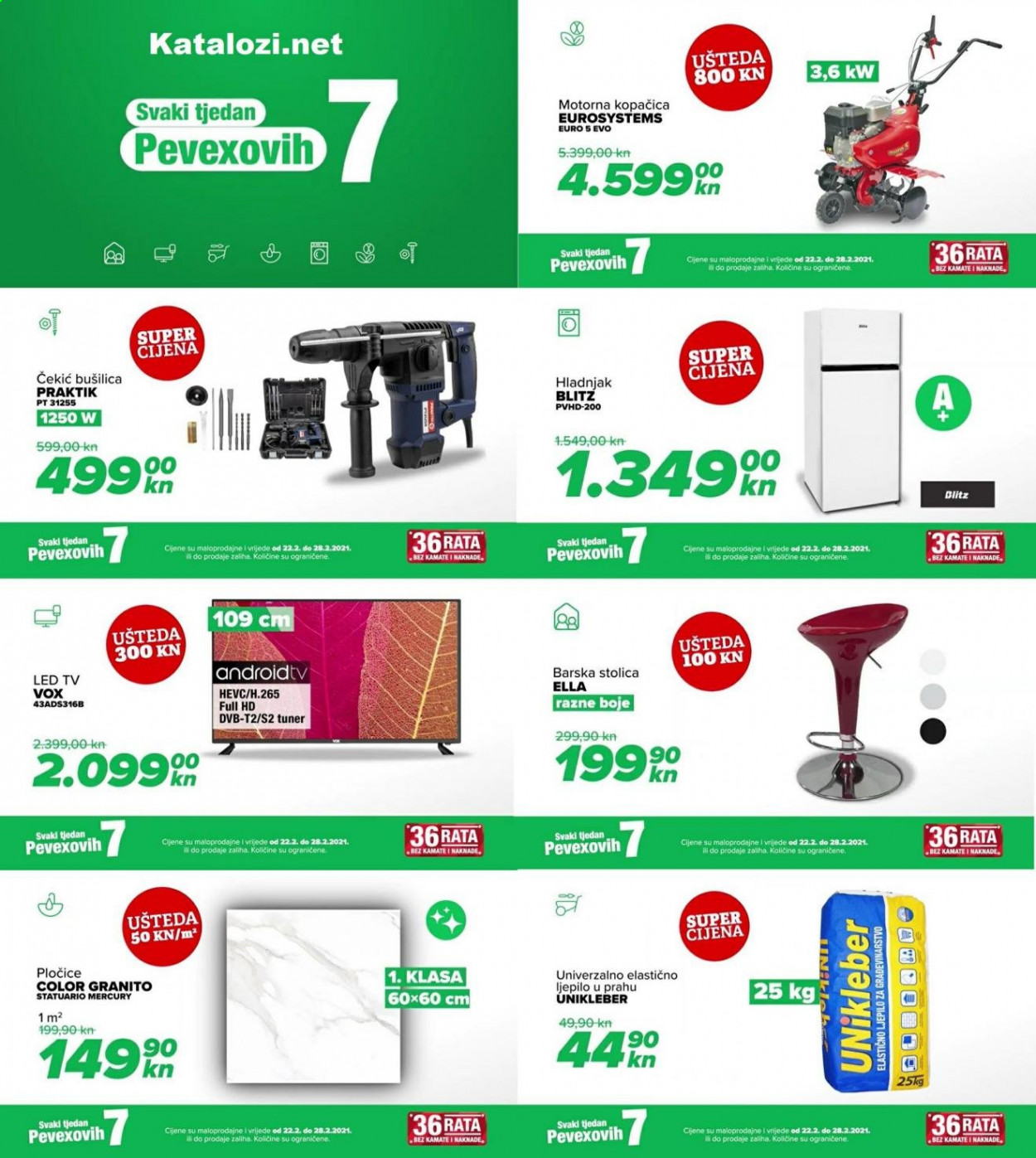 Pevex katalog - 22.02.2021. - 28.02.2021. Stranica 1