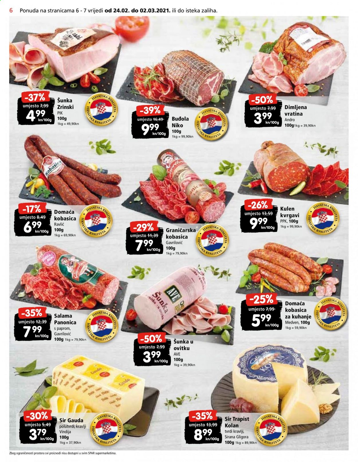 SPAR katalog - 24.02.2021. - 02.03.2021. Stranica 6