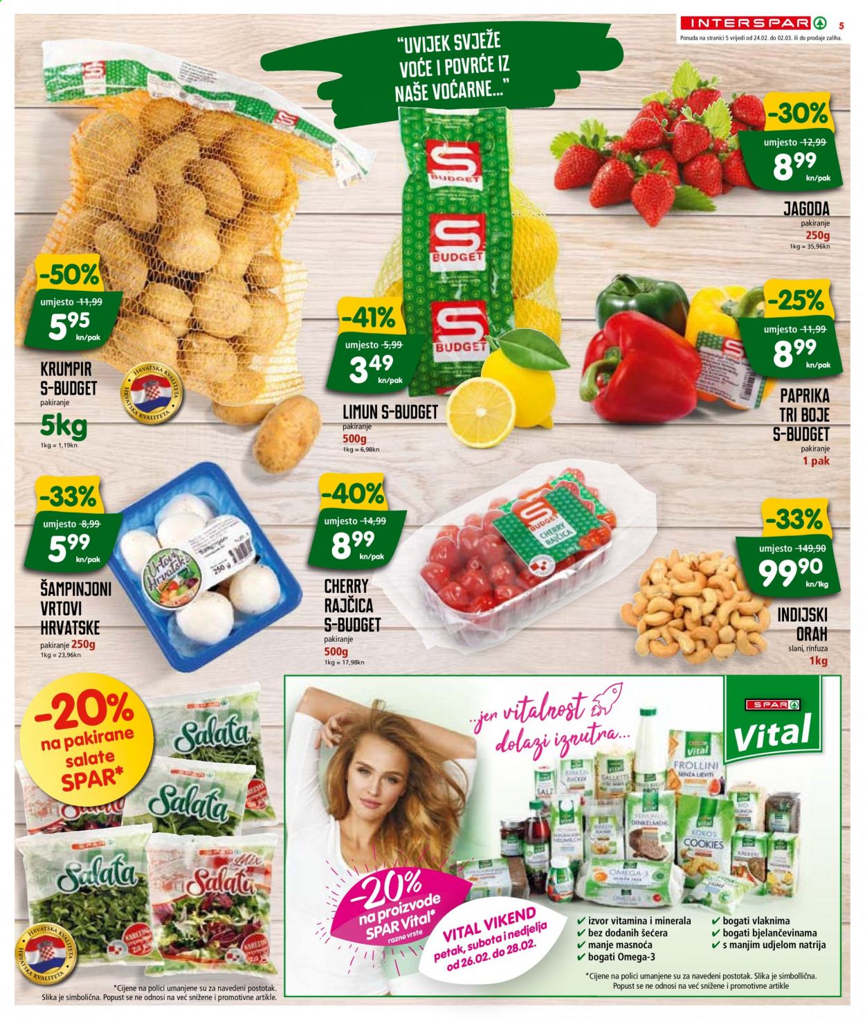 INTERSPAR katalog - 24.02.2021. - 02.03.2021. Stranica 5