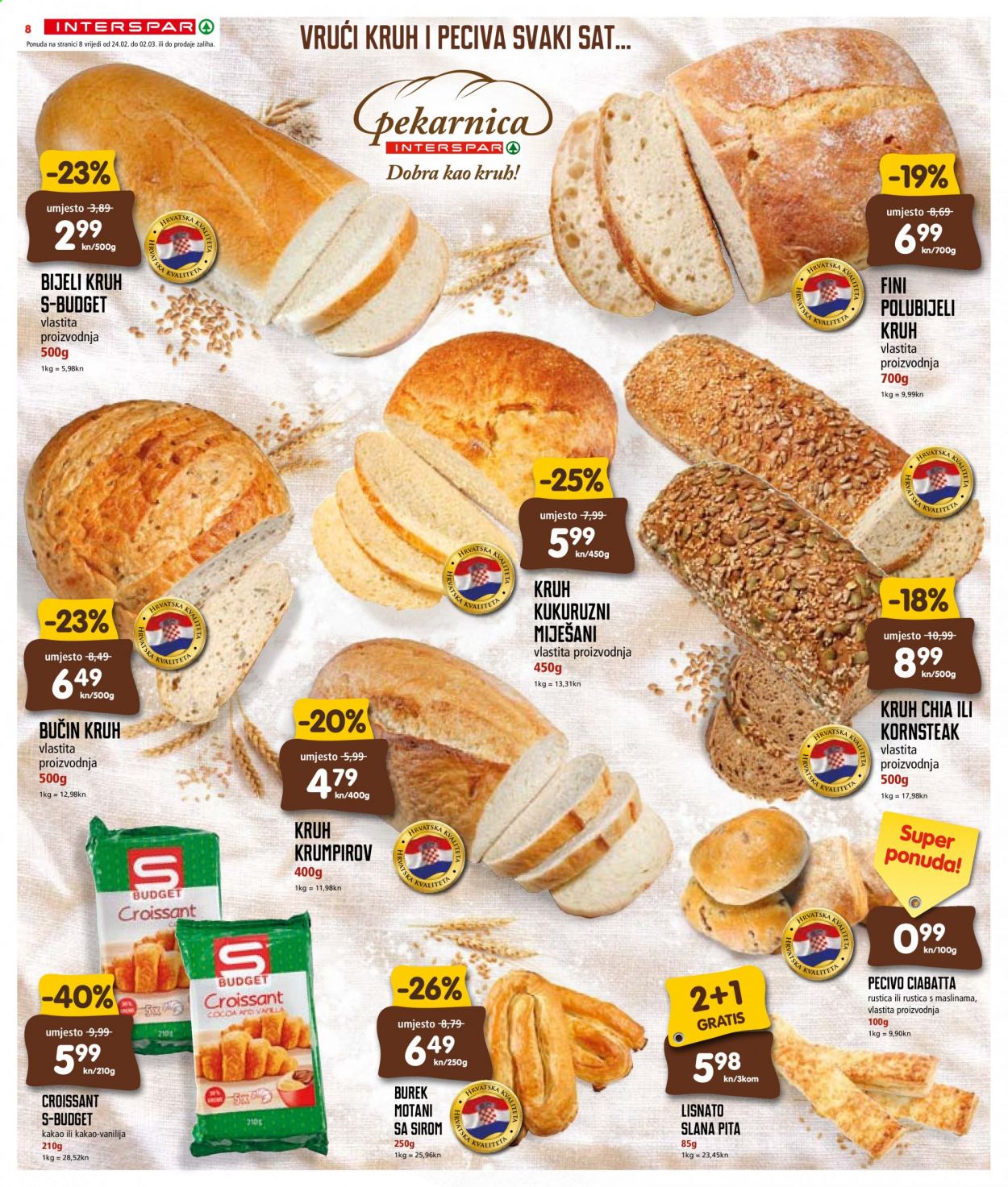 INTERSPAR katalog - 24.02.2021. - 02.03.2021. Stranica 8