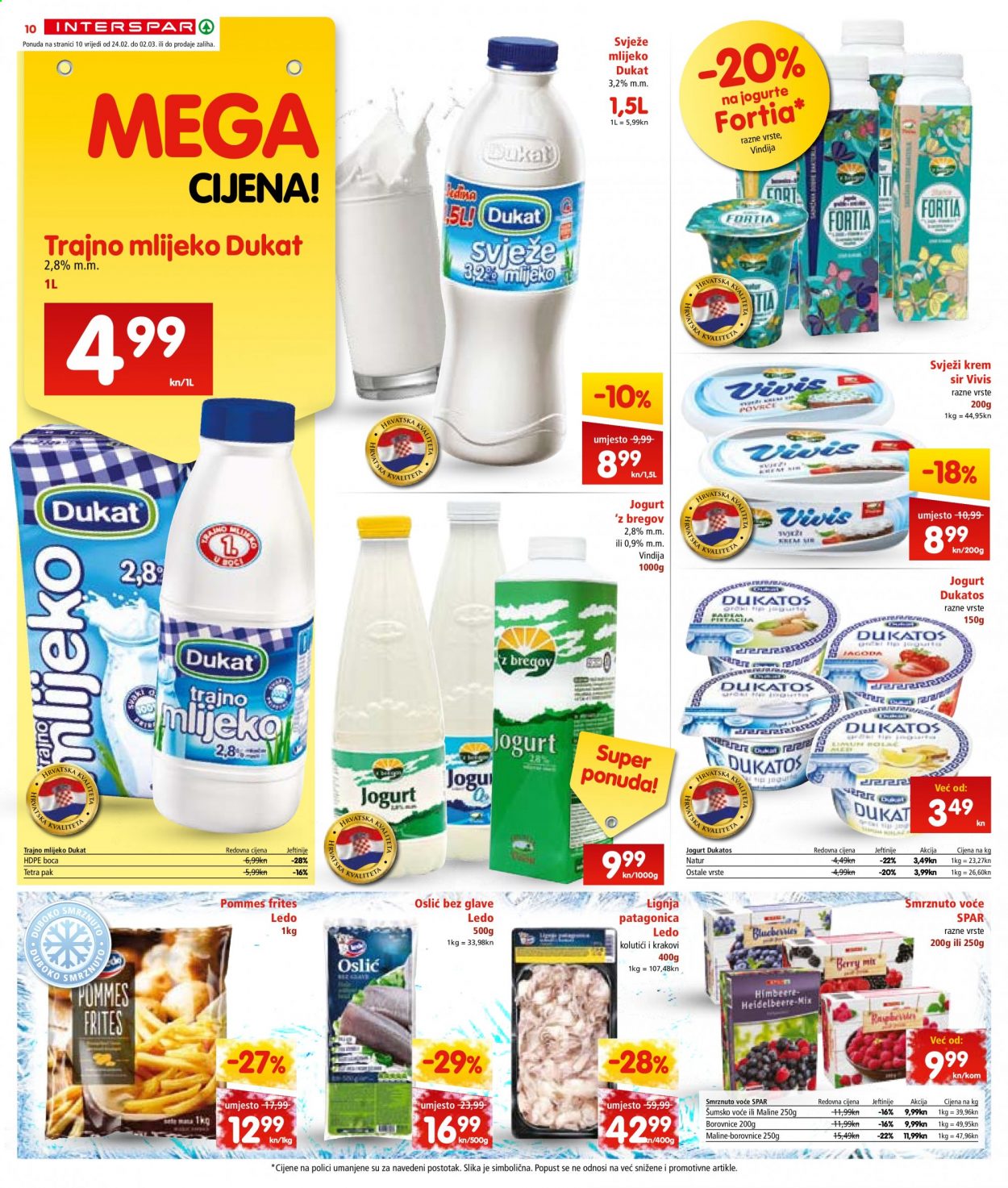 INTERSPAR katalog - 24.02.2021. - 02.03.2021. Stranica 10