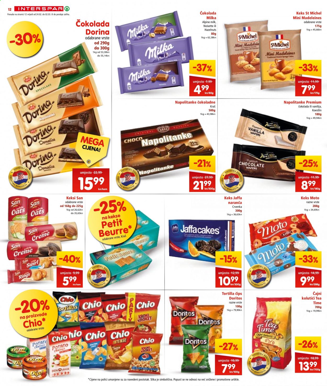 INTERSPAR katalog - 24.02.2021. - 02.03.2021. Stranica 12