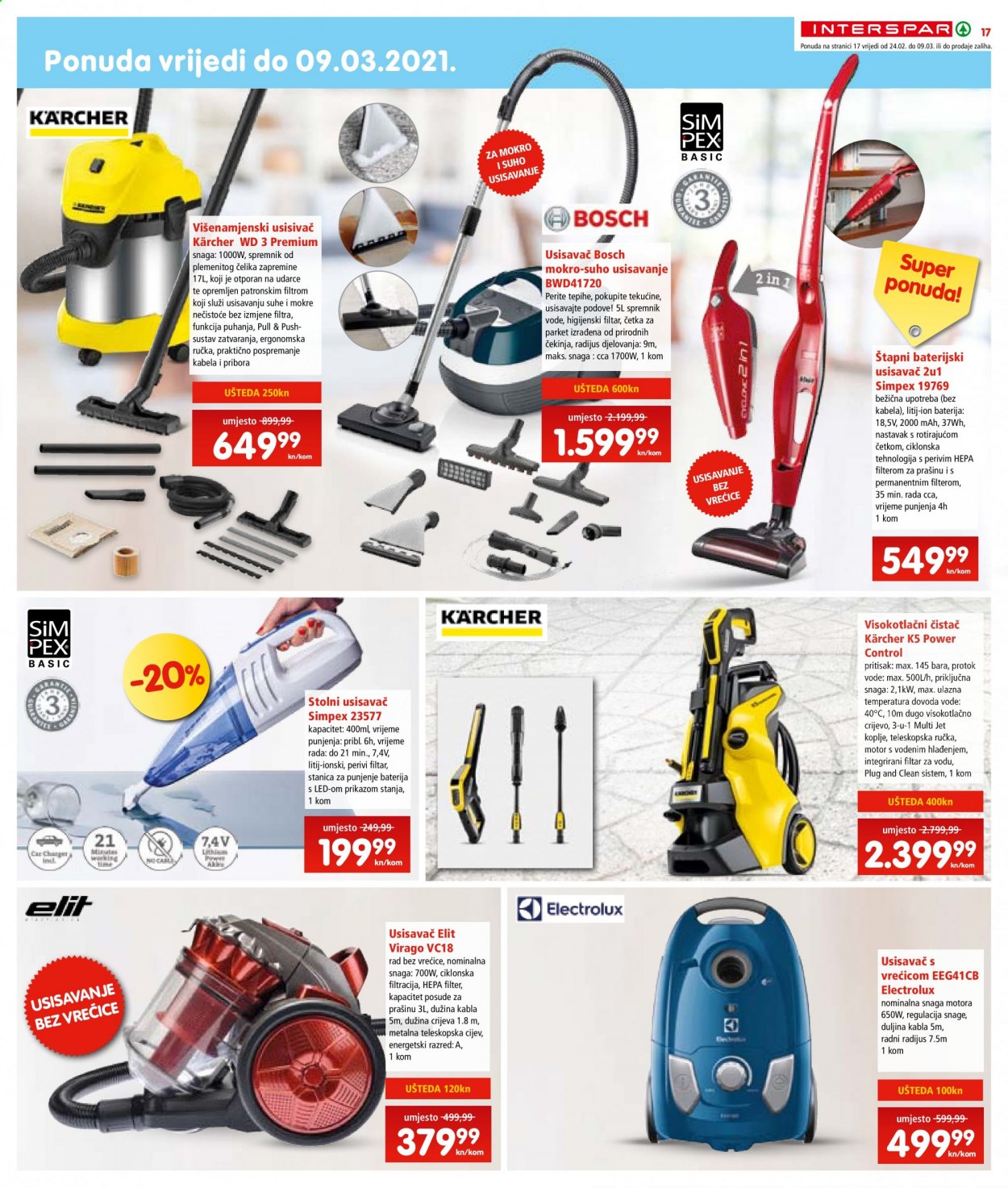 INTERSPAR katalog - 24.02.2021. - 02.03.2021. Stranica 17