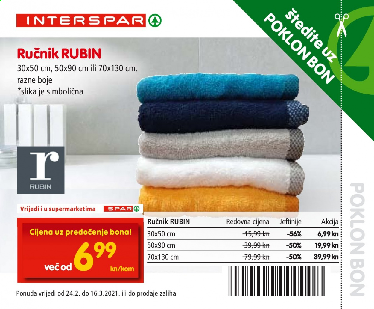 INTERSPAR katalog - 24.02.2021. - 16.03.2021. Stranica 22