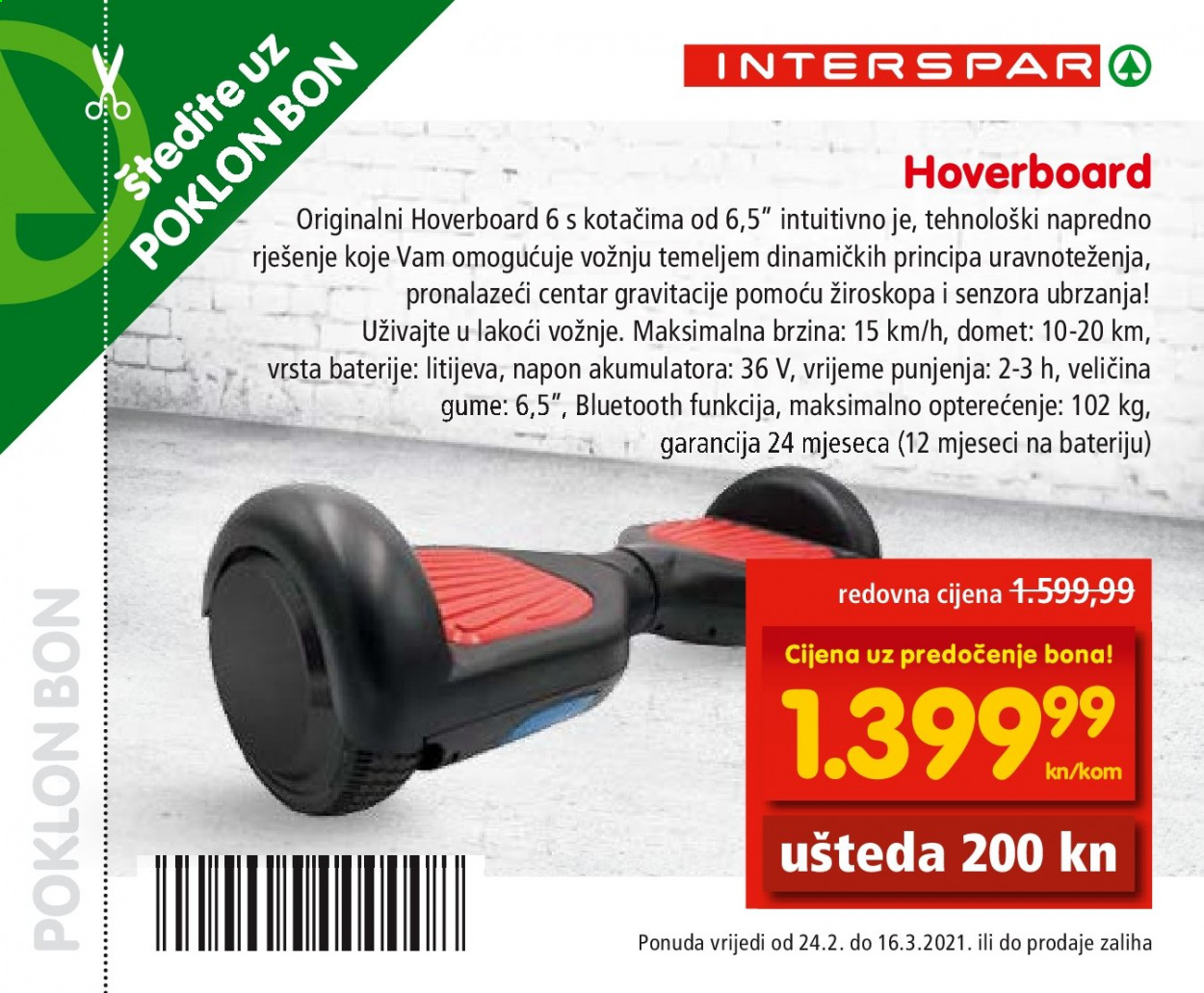 INTERSPAR katalog - 24.02.2021. - 16.03.2021. Stranica 27