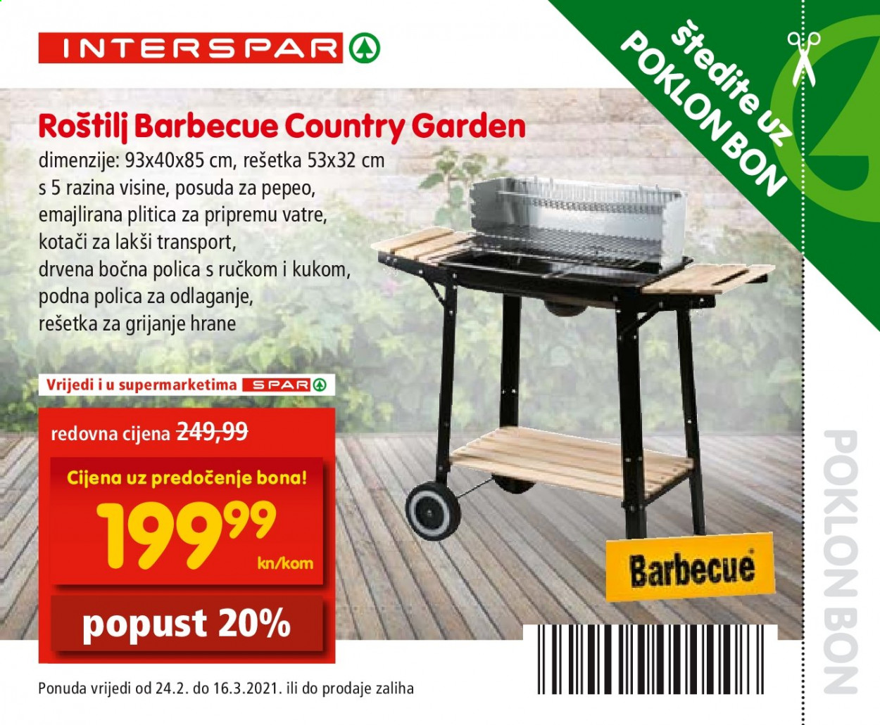 INTERSPAR katalog - 24.02.2021. - 16.03.2021. Stranica 30
