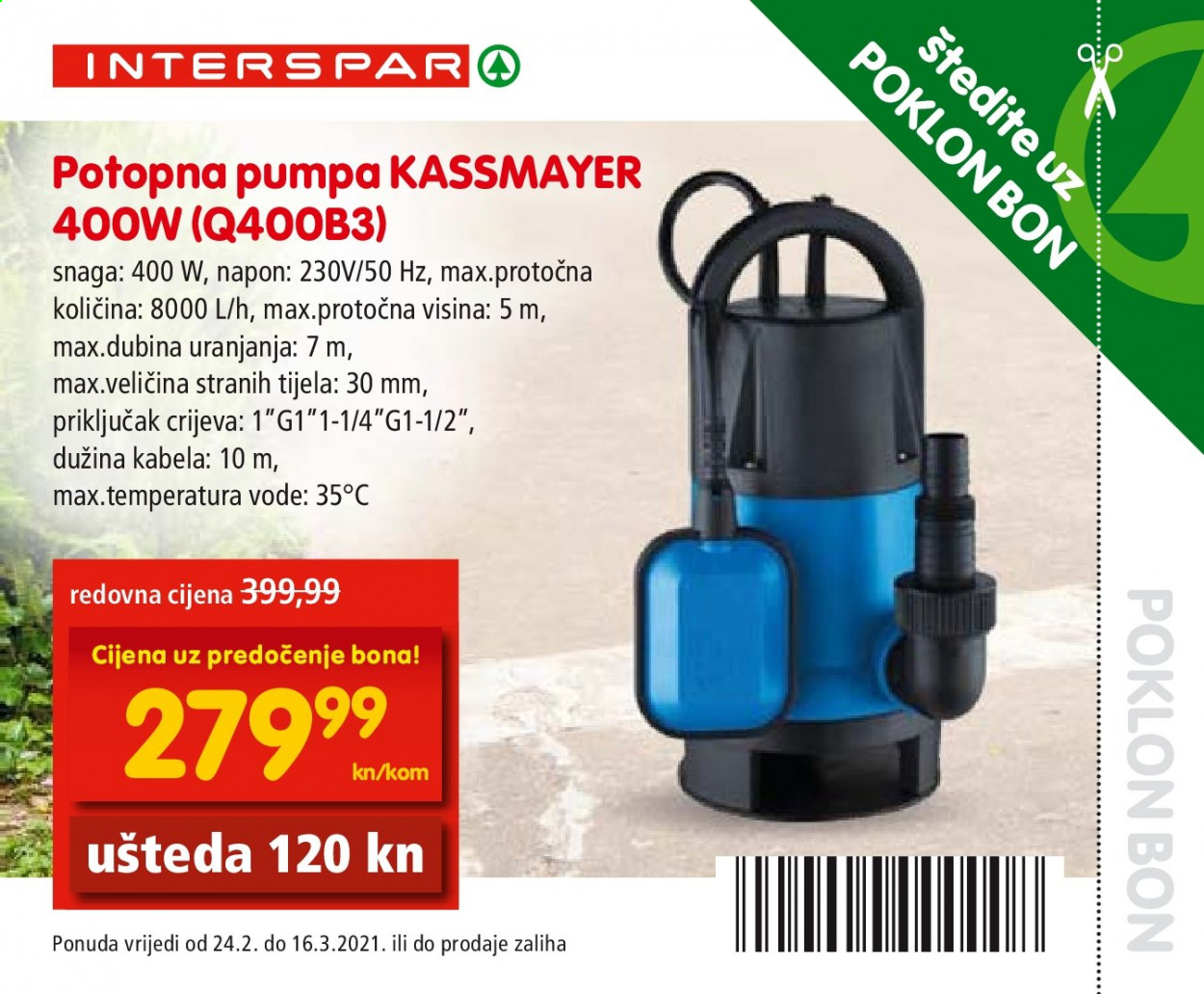INTERSPAR katalog - 24.02.2021. - 16.03.2021. Stranica 32