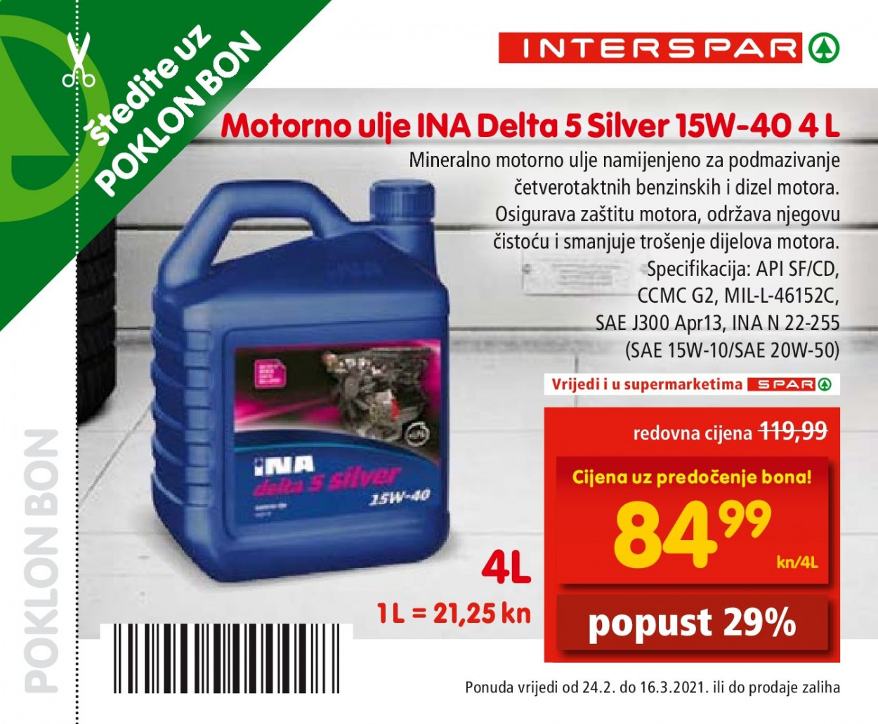 INTERSPAR katalog - 24.02.2021. - 16.03.2021. Stranica 41
