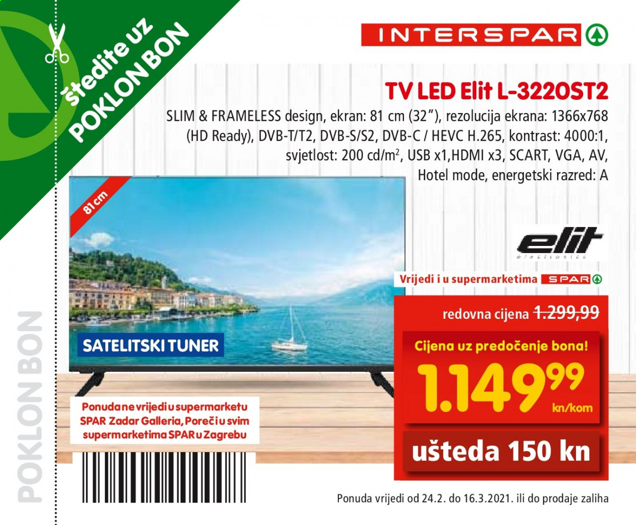 INTERSPAR katalog - 24.02.2021. - 16.03.2021. Stranica 43