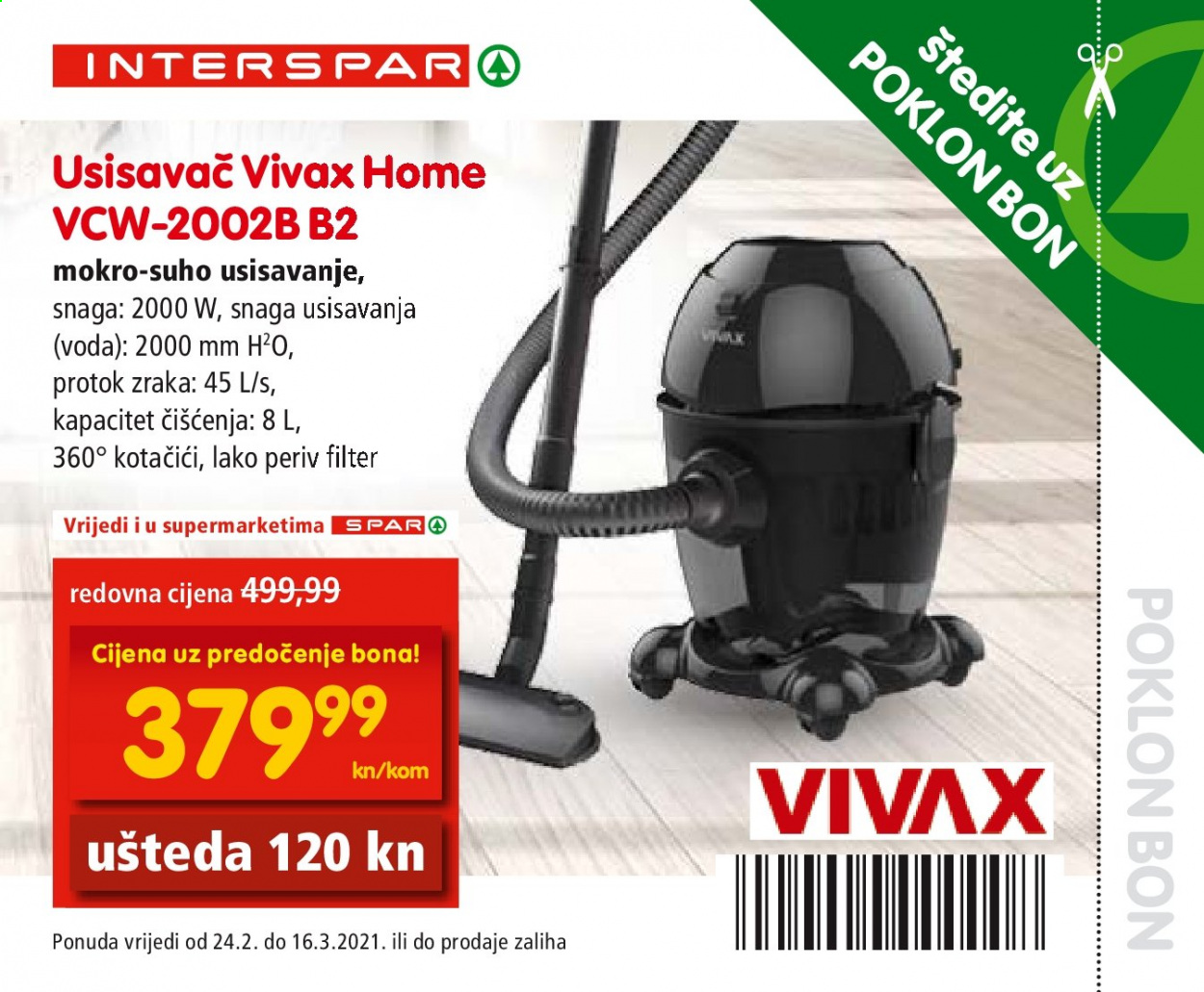 INTERSPAR katalog - 24.02.2021. - 16.03.2021. Stranica 52