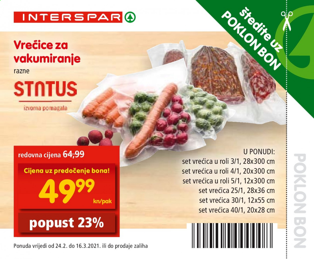 INTERSPAR katalog - 24.02.2021. - 16.03.2021. Stranica 74