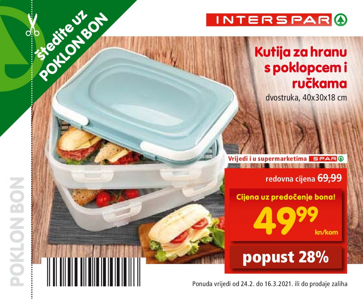 INTERSPAR katalog - 24.02.2021. - 16.03.2021. Stranica 75