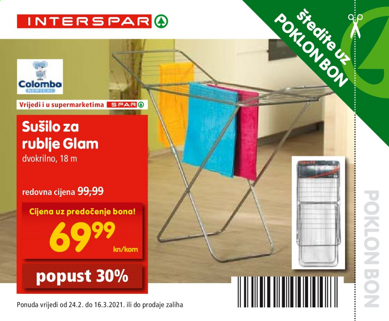 INTERSPAR katalog - 24.02.2021. - 16.03.2021. Stranica 76