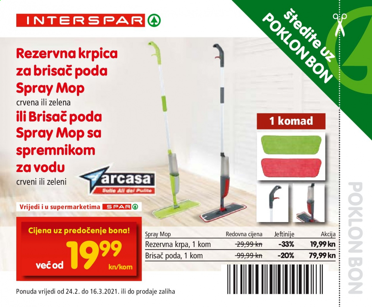 INTERSPAR katalog - 24.02.2021. - 16.03.2021. Stranica 78