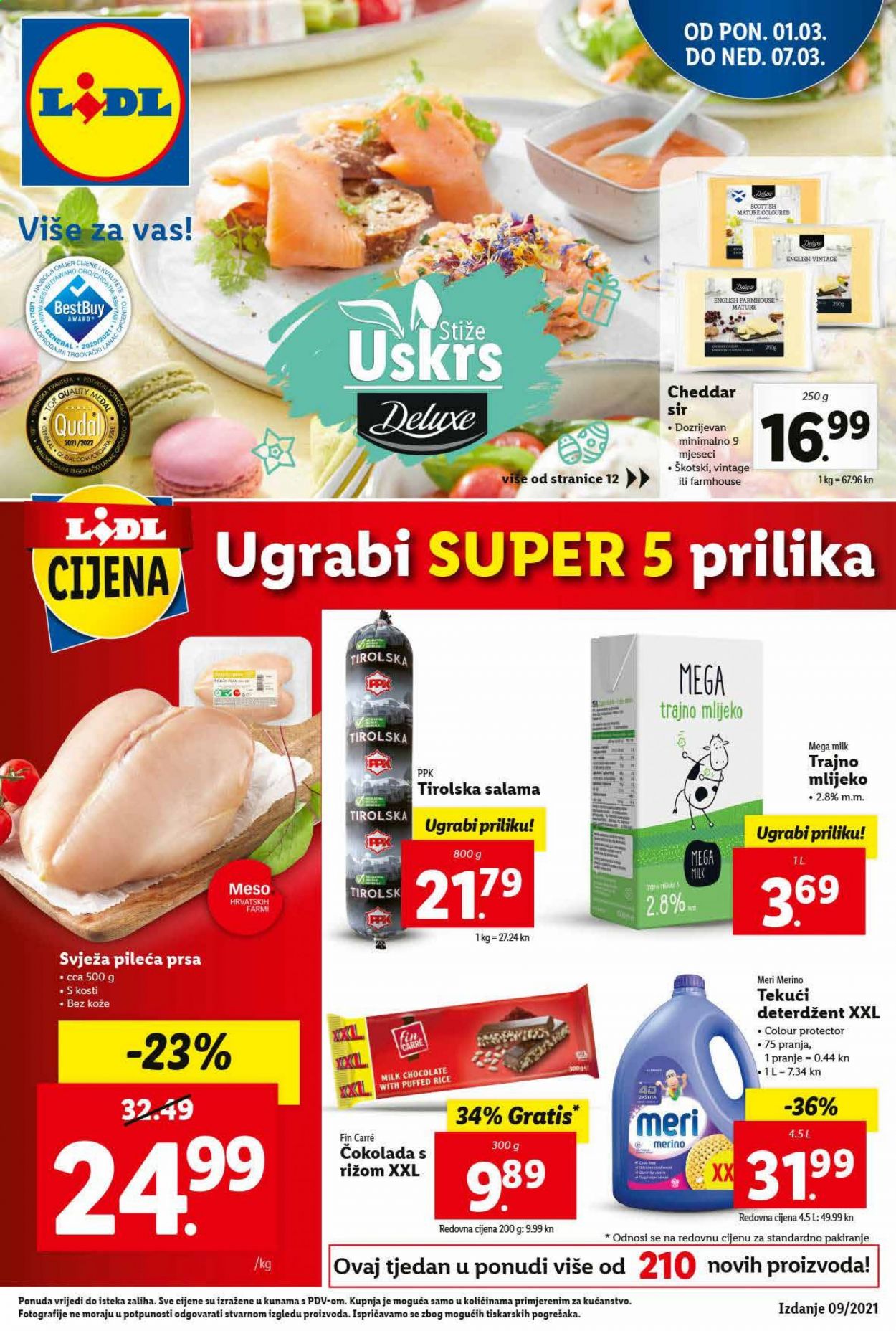 Lidl katalog - 01.03.2021. - 07.03.2021. Stranica 1