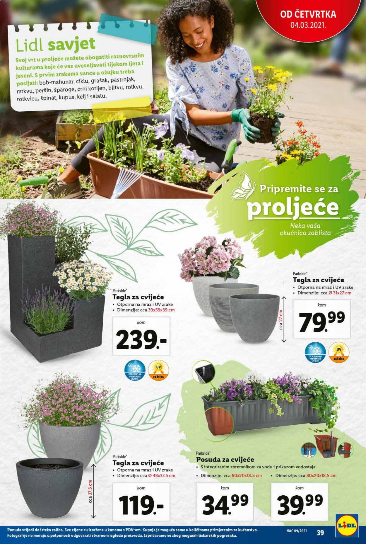 Lidl katalog - 01.03.2021. - 07.03.2021. Stranica 39